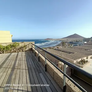 Alquilaencanarias Spectacular Terrace And Sea Views A El Medano (Tenerife)